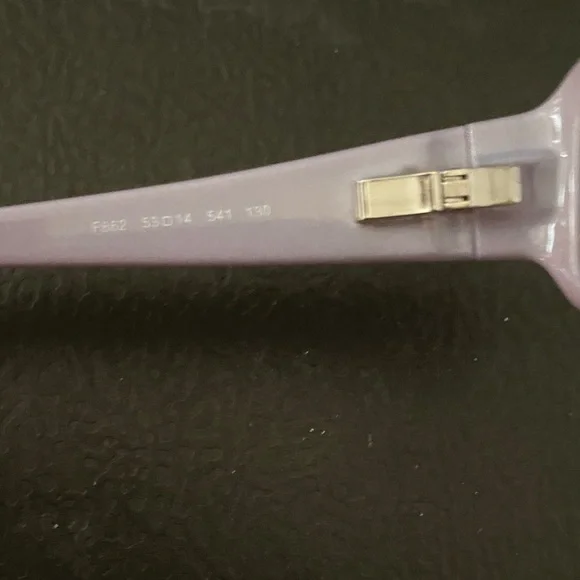 LOW START Fendi Lavender Rectangular Eyewear size 53 - Picture 4 of 7